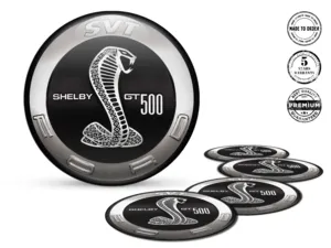 Shelby Decalcomania Cerchio Auto Emblemi Alta Qualità